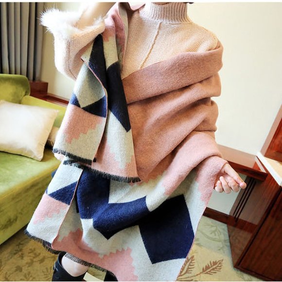 NEW Boho Super Soft Wrap Scarf - Picture 2 of 12